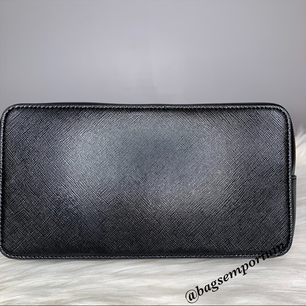 Kate Spade Black Glitter Satchel Crossbody Bag - Picture 3 of 9